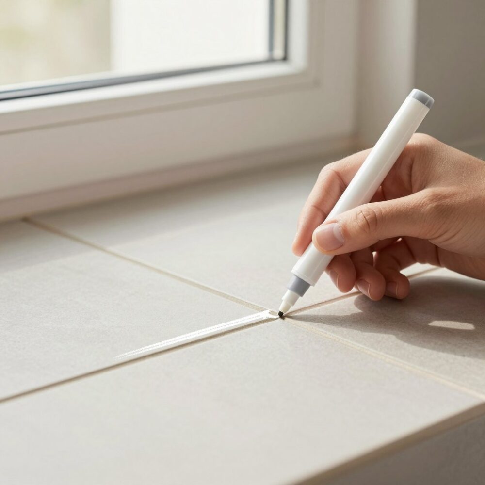 Grout Refresh Pen (2-pack): How it’s used