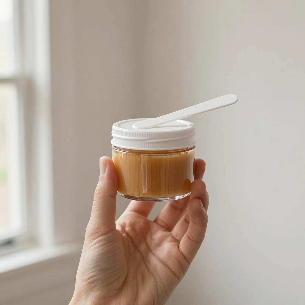 Wood Scratch Repair Paste: Fits in your hand